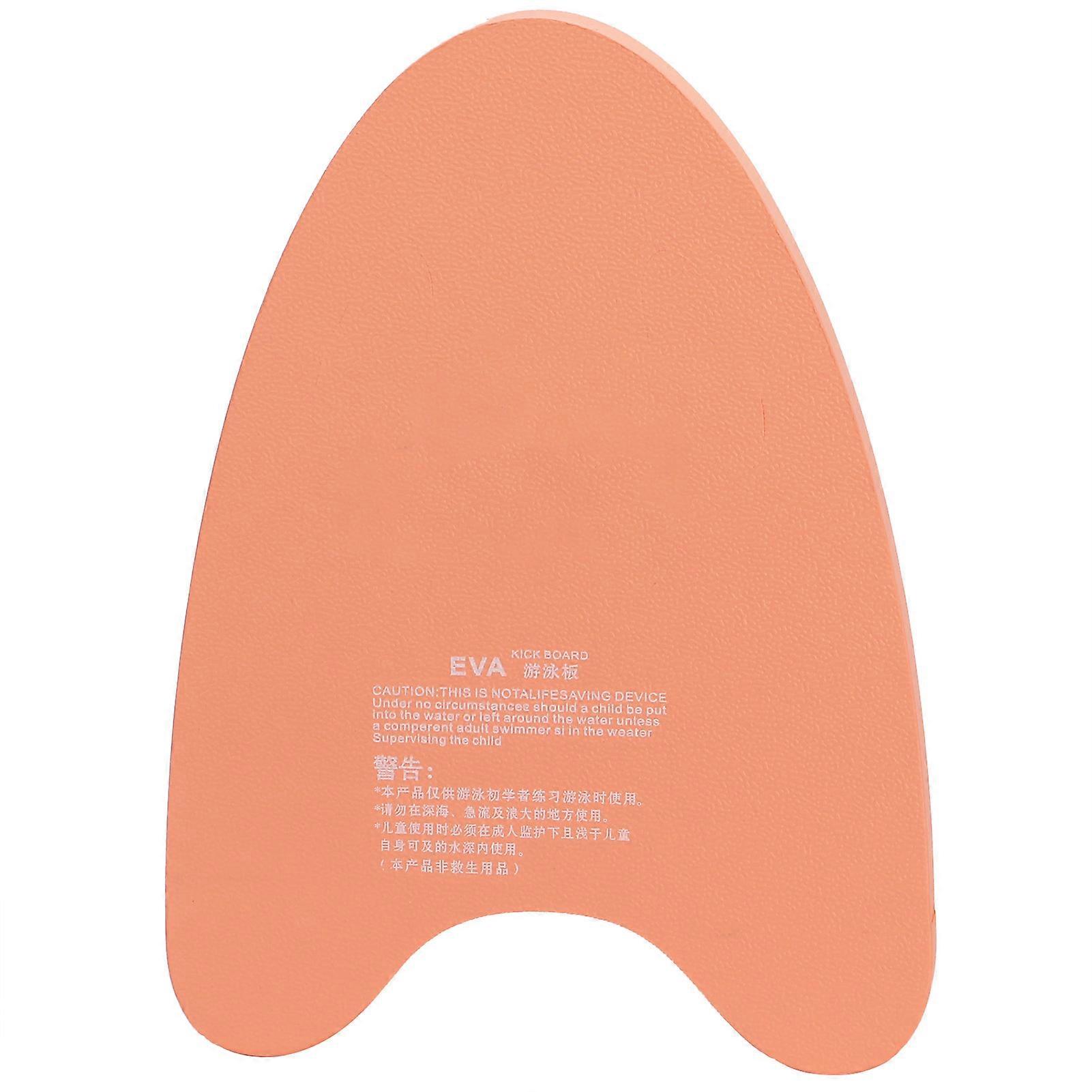 Planche de natation Plaque flottante Une forme EVA Back Float Aide à l’entraînement Float Planche de mousse à main
