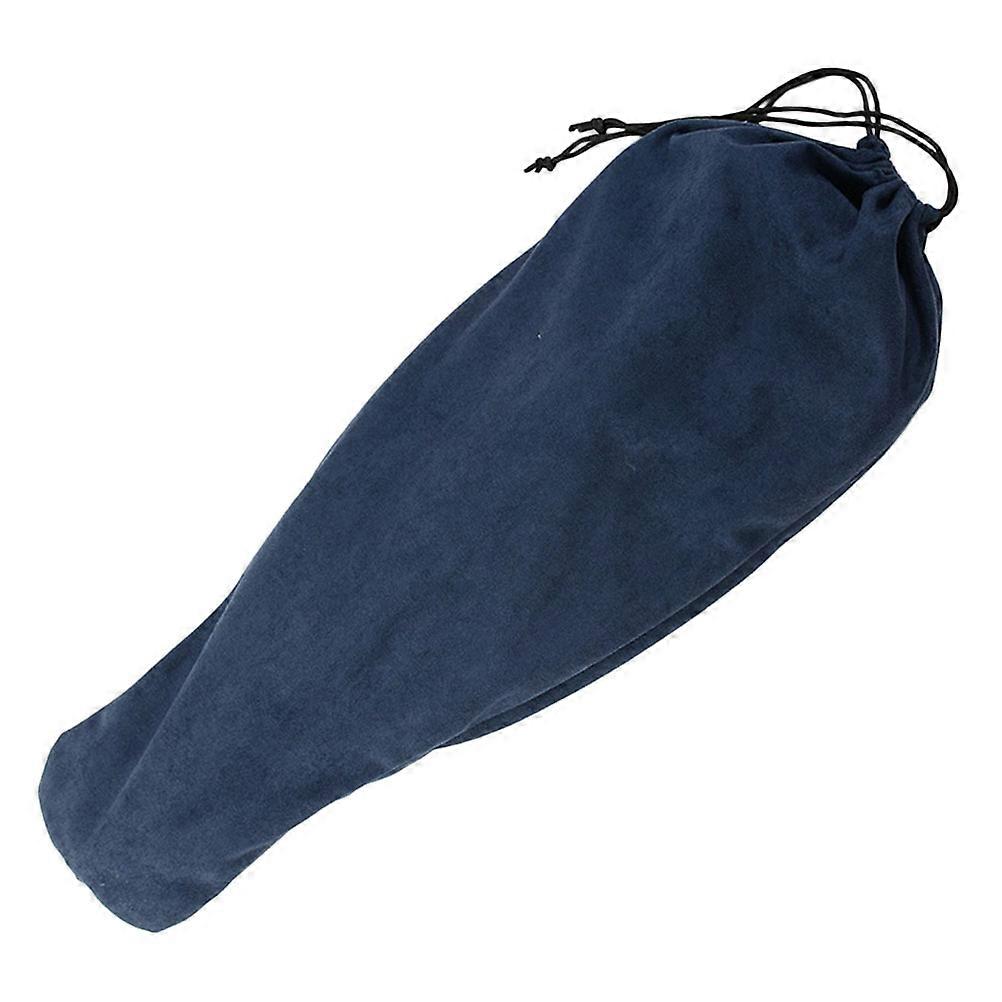 Tissu daim violon de scratch musiciens bleu foncé 61X29X15CM 1Pc