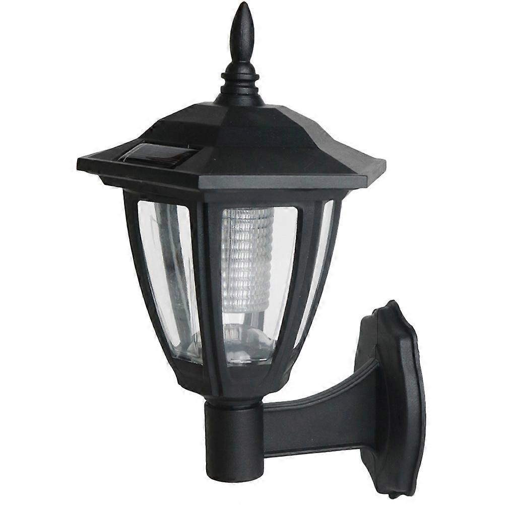 Solar Wall Light Outdoor with Bulb – Durable Solar Lantern for Patio, Garden, Courtyard, Villa, and Residential Areas – Easy Installation