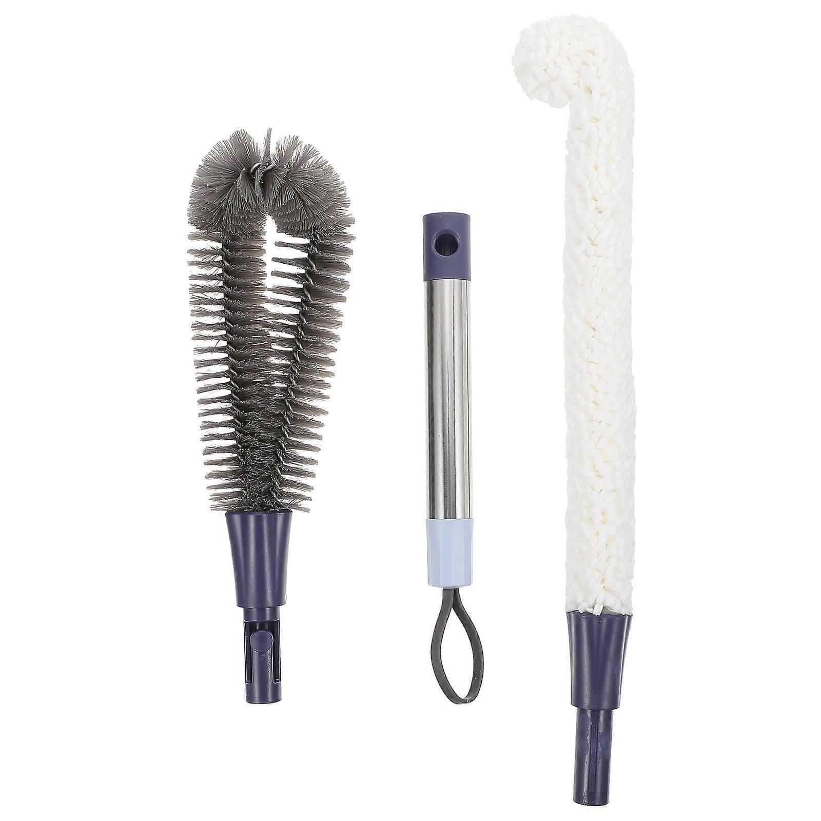 Blue Cup Cleaning Brush with Long Handle for Home Use Made of PP TPR Stainless Steel 1 Set