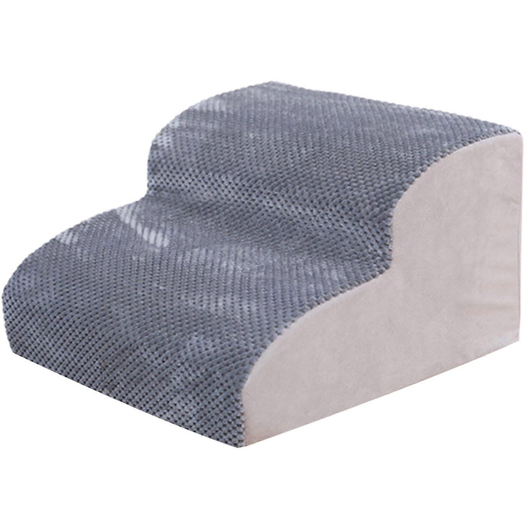 Dog Stairs for Small Dogs 14.6 x 15.4 x 9.8 Inch, Soft NonSlip Washable