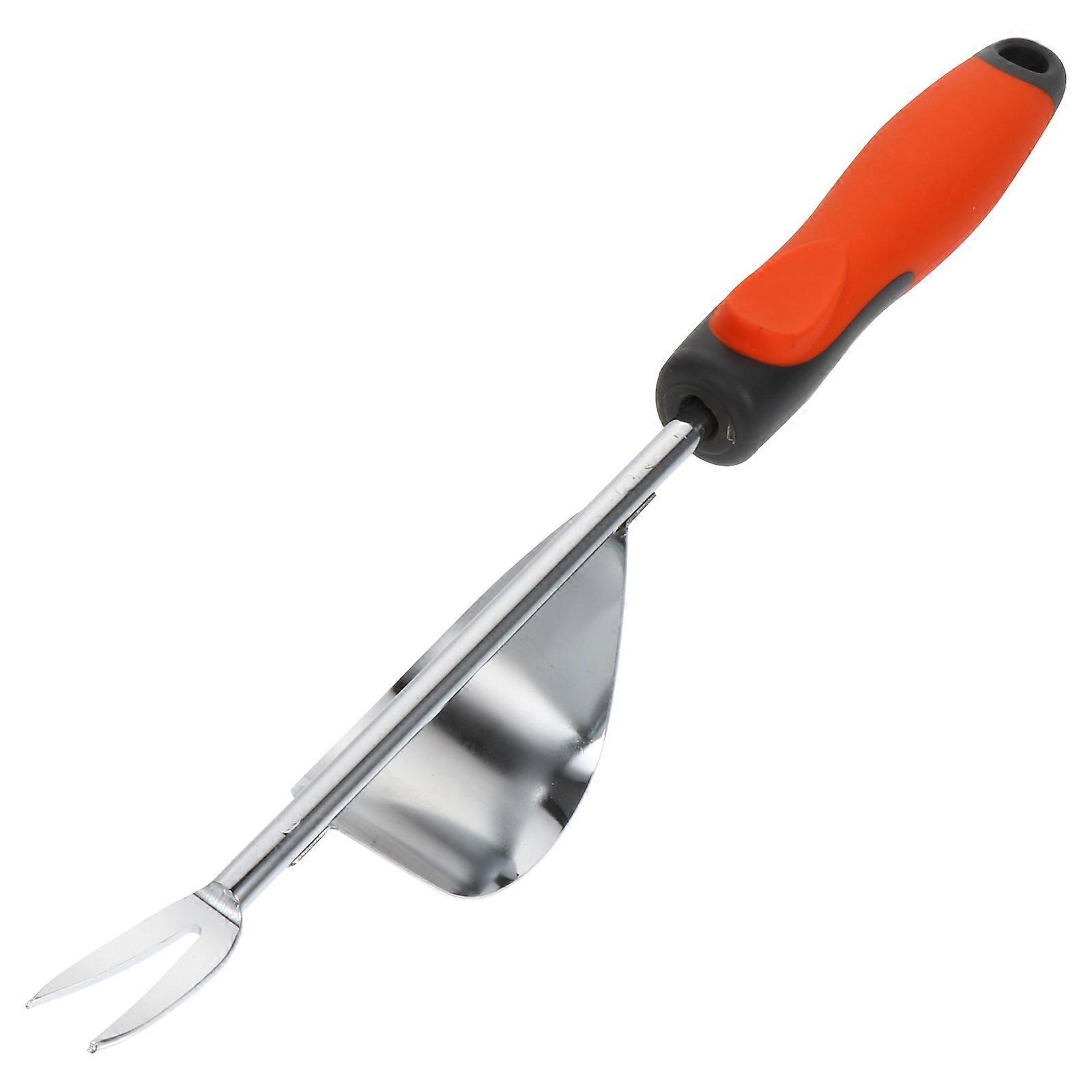 Sturdy Stainless Steel Weeding Fork for Garden with Compact Size and AntiRust Design 1pc