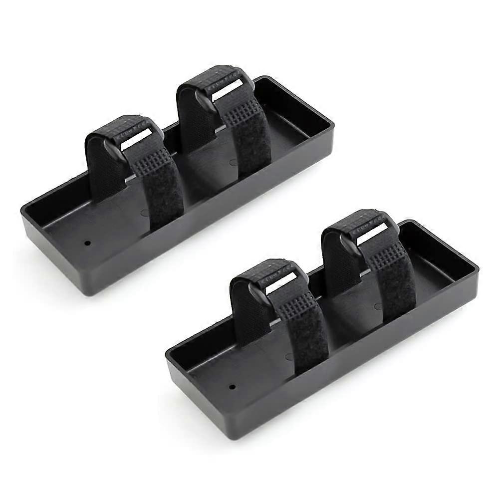 2 Set RC Plastic Battery Tray Battery Holder for 1/8 1/10 Axial SCX10 TRX4 D90 RC Crawler Car Parts Ref: 1056