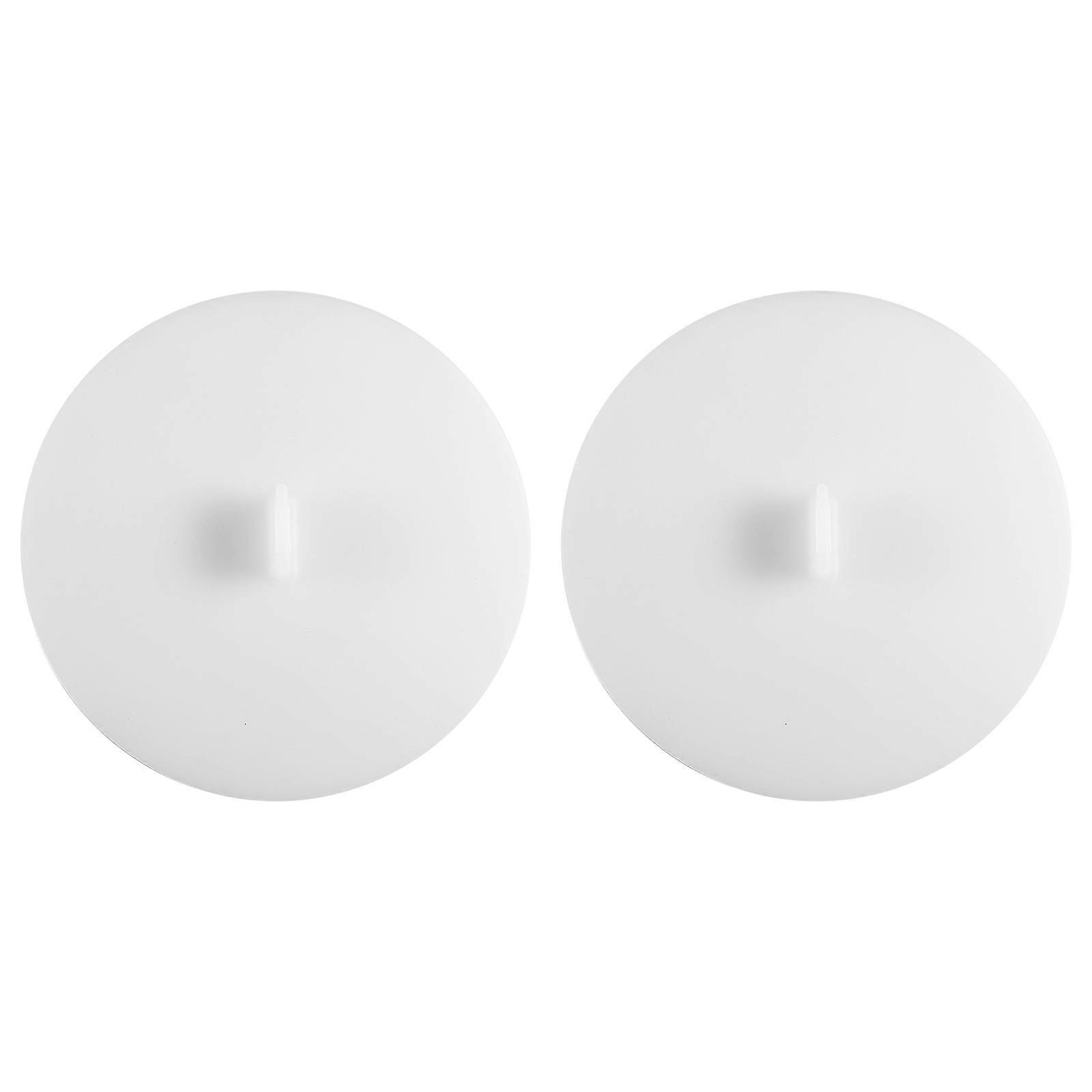 2pcs Reusable Silicone Lids, Deformable Airtight Covers for Food Preservation, Microwave Safe, Easy to Clean, Space Saving Kitchen Storage Solution