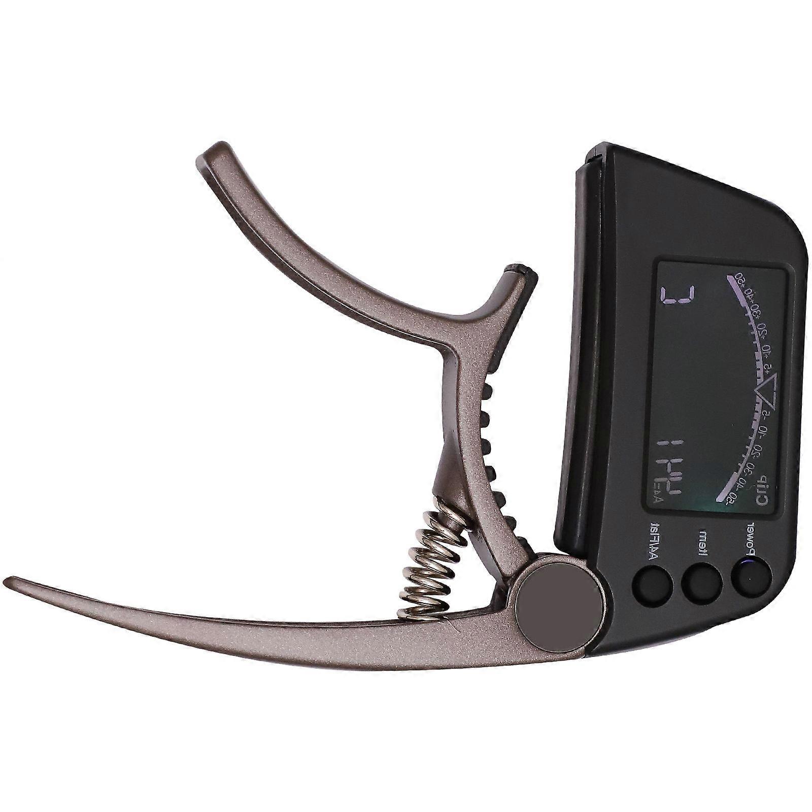 Guitar Capo For Acoustic Guitar High Sensitivity Tuner With Quick Repositioning Feature Suitable For Beginners Experienced 1Set