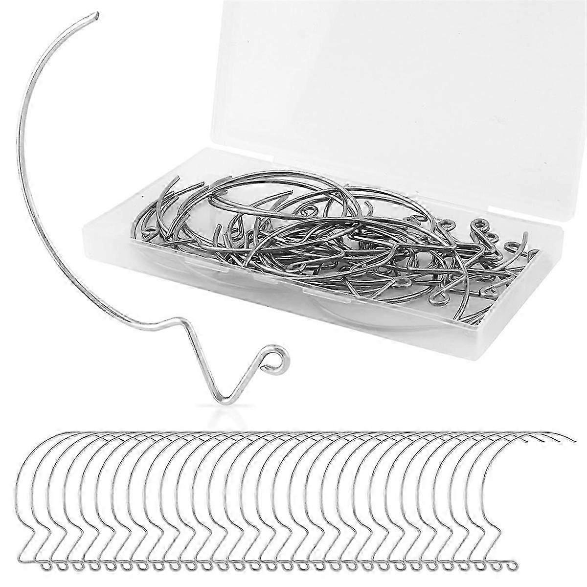 30 Pcs Monkey Hooks Super Hooks Stainless Steel Monkey Hooks Picture Hangers Wall Hangers Without Nails Wall Hooks