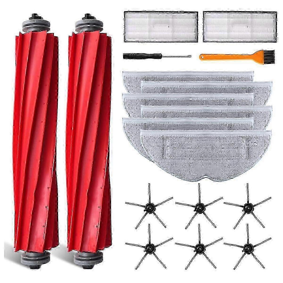 Replacement Accessories for S7 MaxV, S70, S75, T7 & T7S Plus Robot Vacuum Cleaners - Compatible Spare Parts for Enhanced Performance