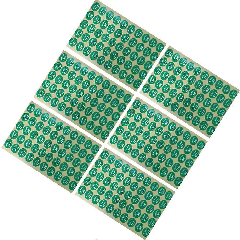 20Pcs 20mm Paper Round Adhesive Gift Label Decals Mixed Color Colorful Label sticker