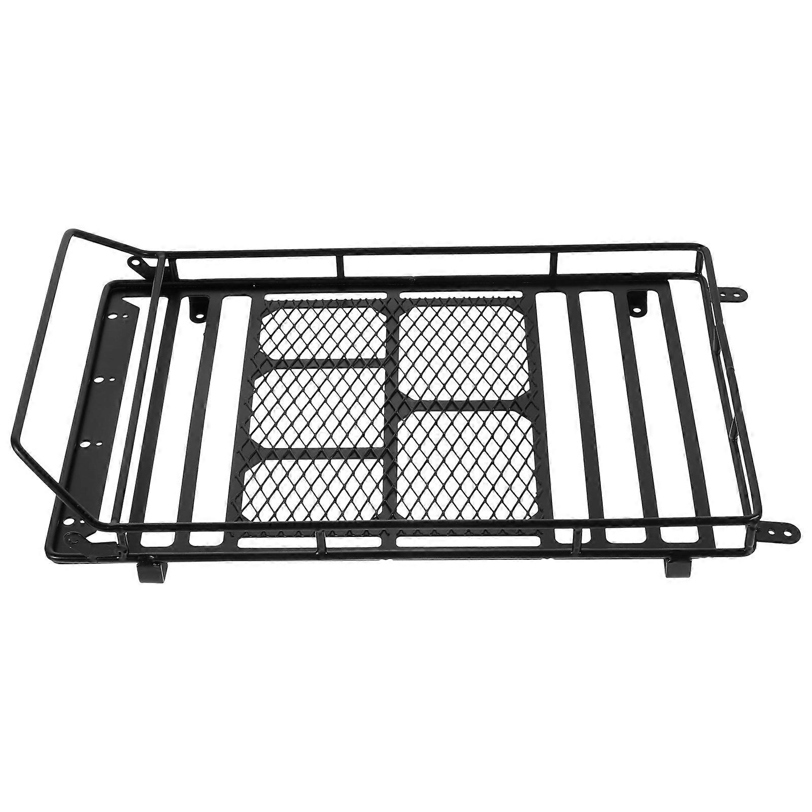 Simulation Climbing Car Straps Shelf Storage Roof Carrier Luggage Rack Black