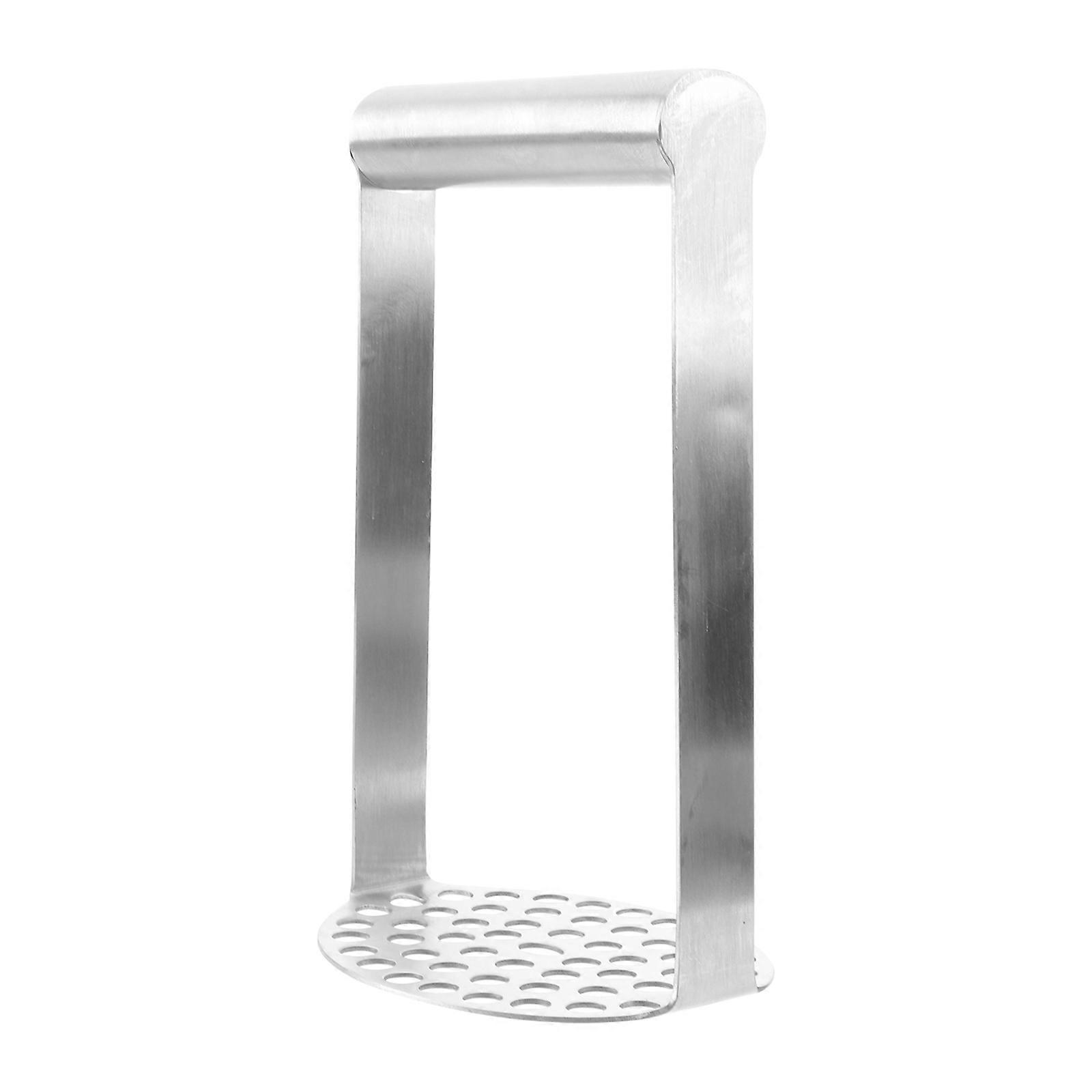 Stainless Steel Potato Ricer for Kitchen Use Safe Sturdy Silver Color Perfect for Pureeing