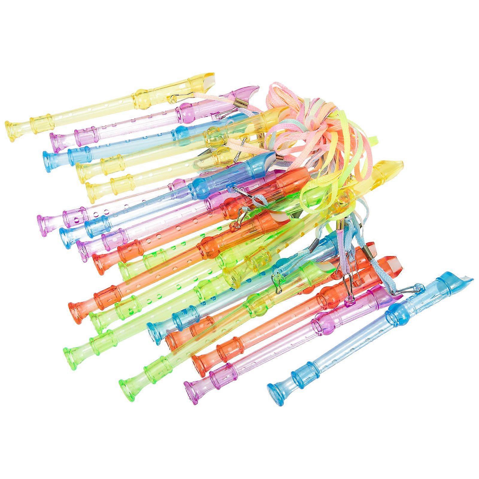 20Pcs Children's Clarinet Beginners Clarinet ABS 6-Hole Clarinets Instruments