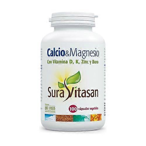 Calcium and Magnesium with vitamin D, Zinc and Boron 100 capsules