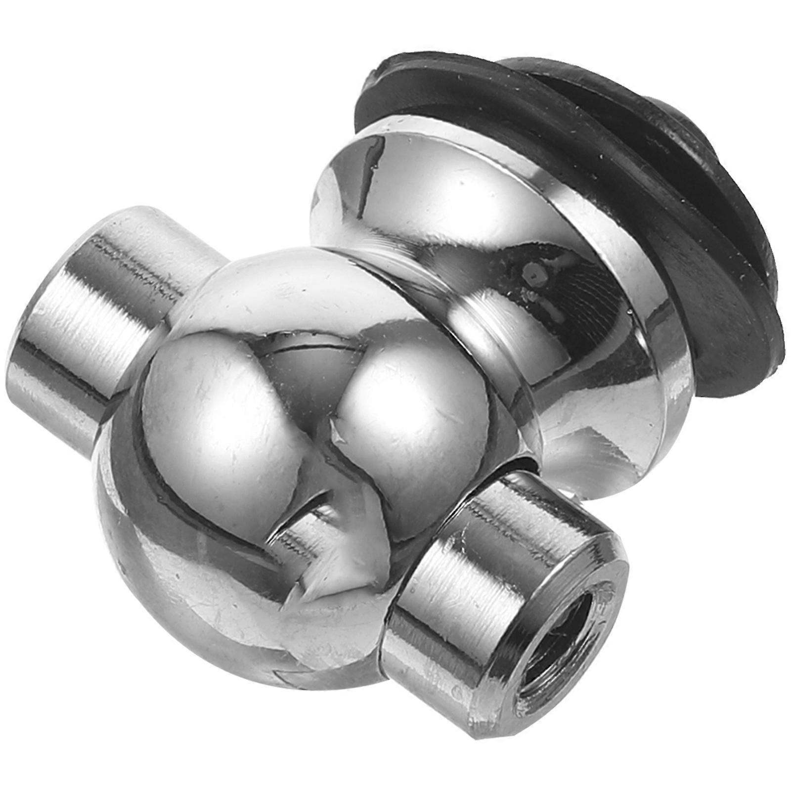 Double Tom Holder Mount Bracket Zinc Alloy Adjustment for Percussion Instruments 1Pcs
