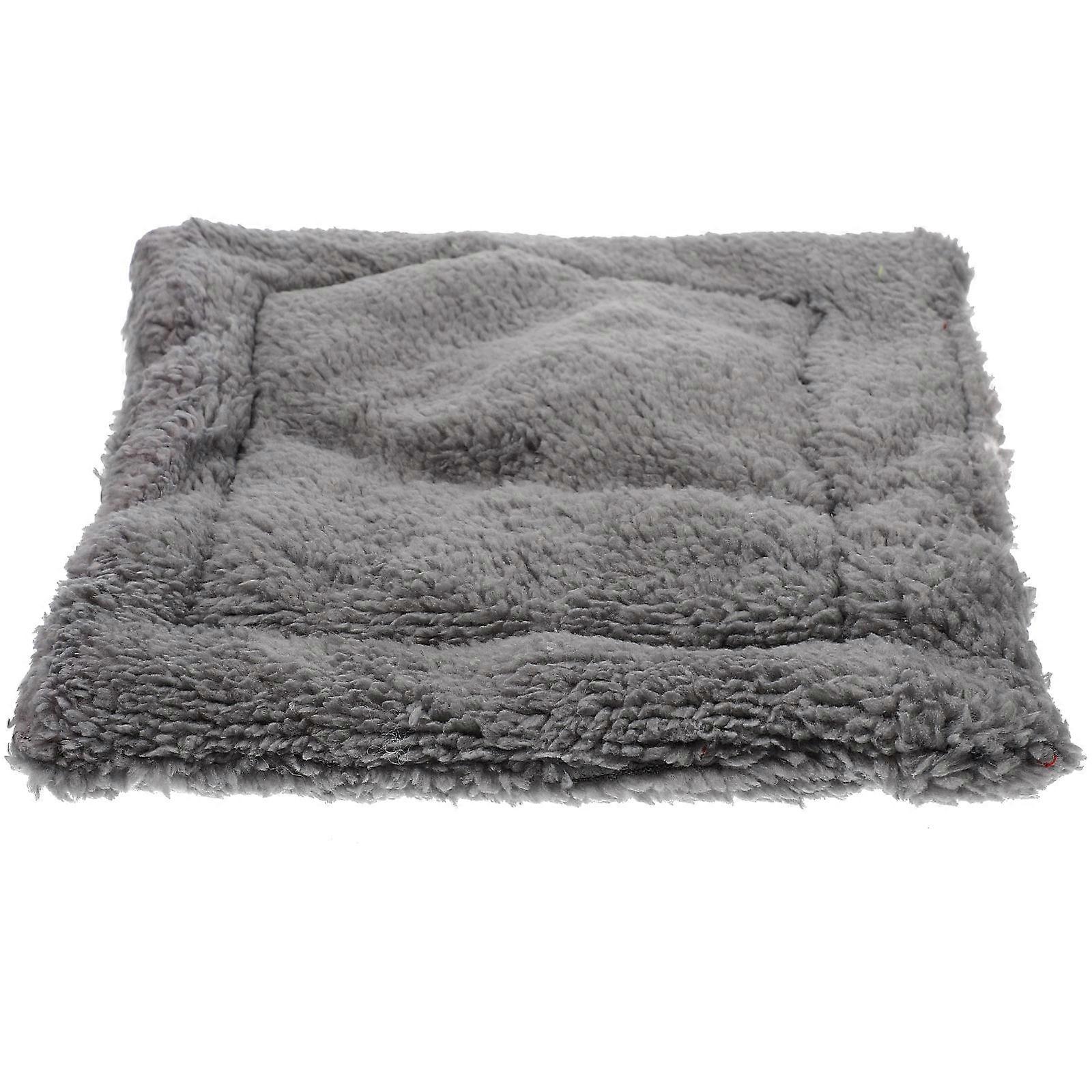 Small Pet Bed Hamster Cushion Warmth Sherpa Guinea 30.00X20.00X2.00CM 1Pack