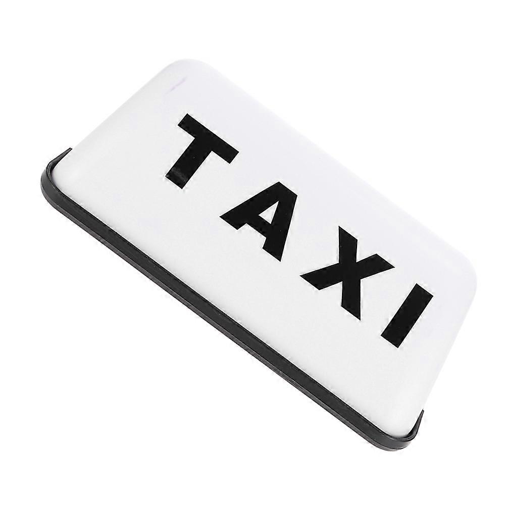 12V Taxi Roof Sign Light – Durable, Universal Fitment Top Indicator Lamp for Enhanced Visibility and Clear Lettering