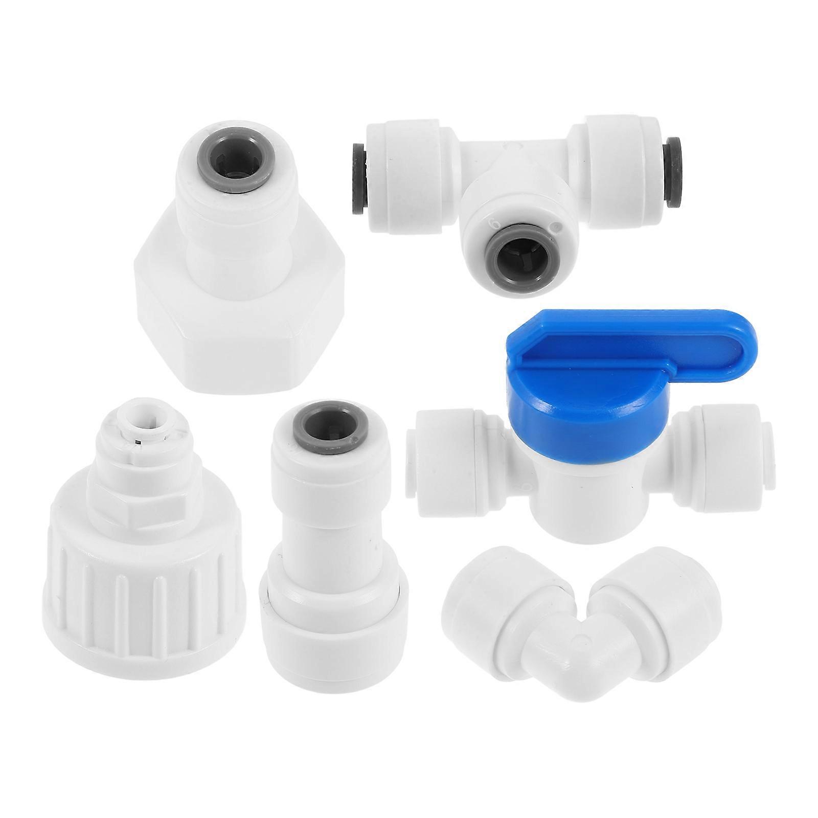 Thread Quick Connector Kit for Water Purifier – Durable Hose Pipe Fittings, Easy Install, Leak Proof Design for Reverse Osmosis Systems and Water