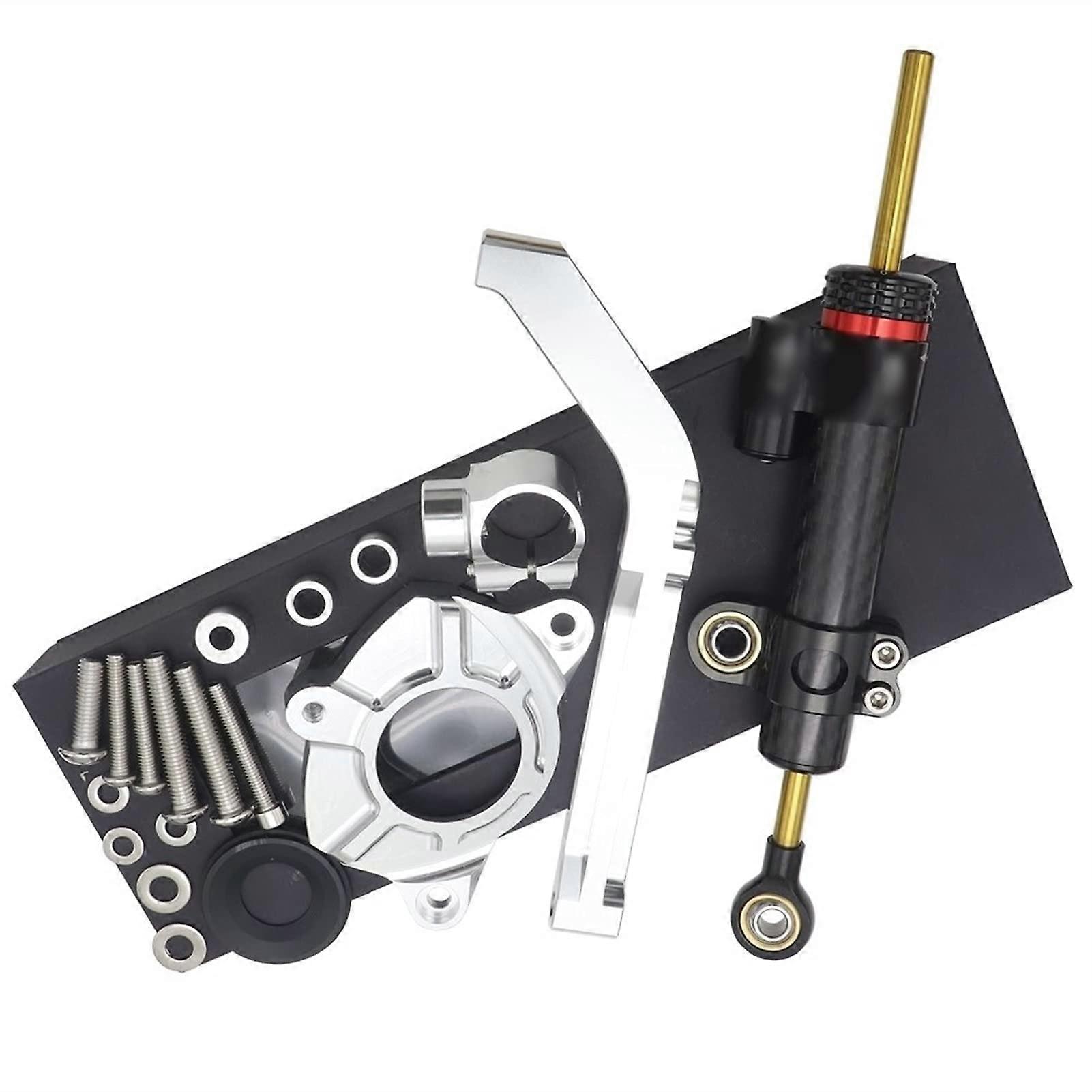 Motorcycle Steering Damper Stabilizer  Mounting Accessories For Kawasaki Z1000 Z 1000 2014 2015 2016 2017 (Color: Multicolor)
