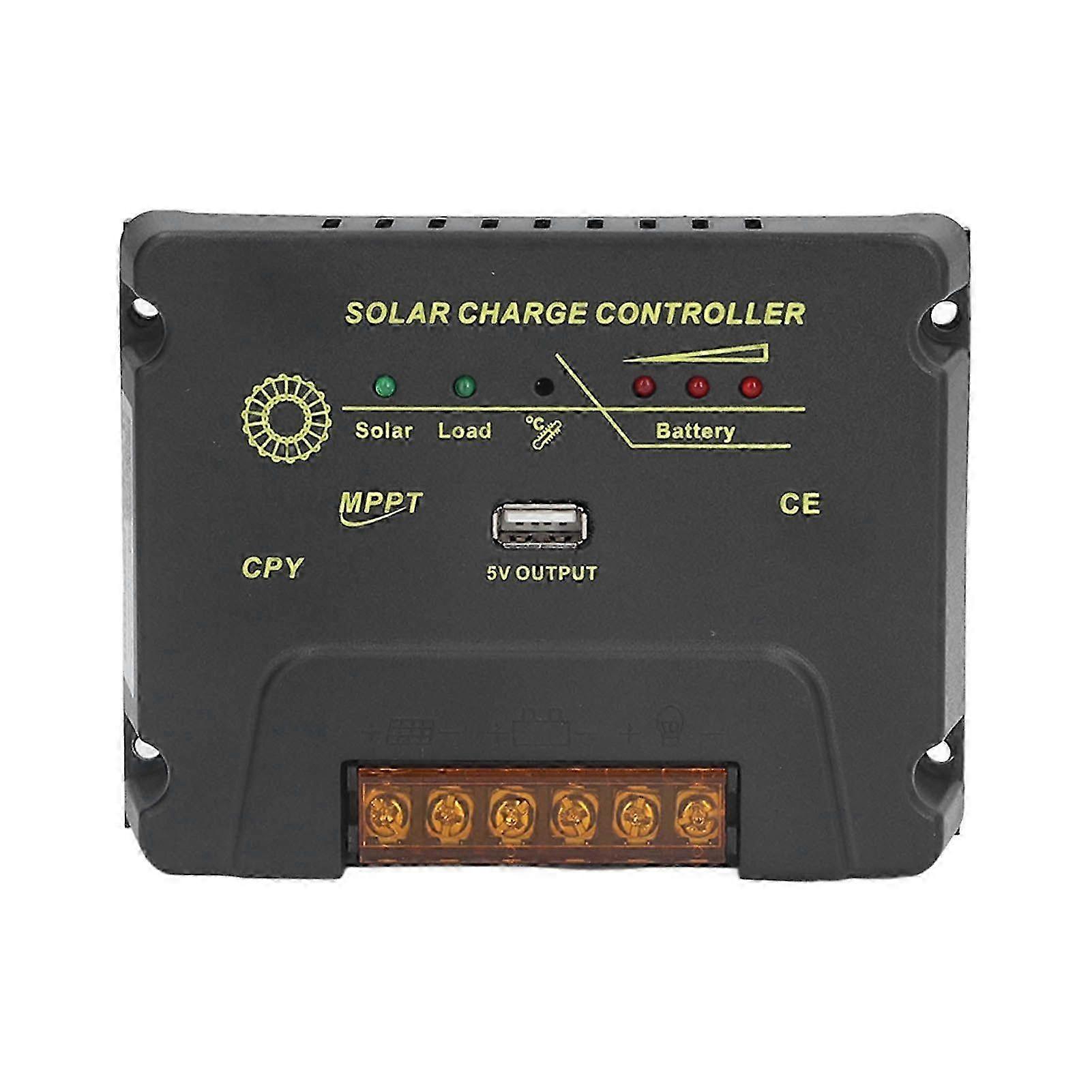 Solar Charge Controller MPPT Photovoltaic Power Generation 12V 24V 20A MCU Control Solar Panel Charge Controller SZRH A-GB