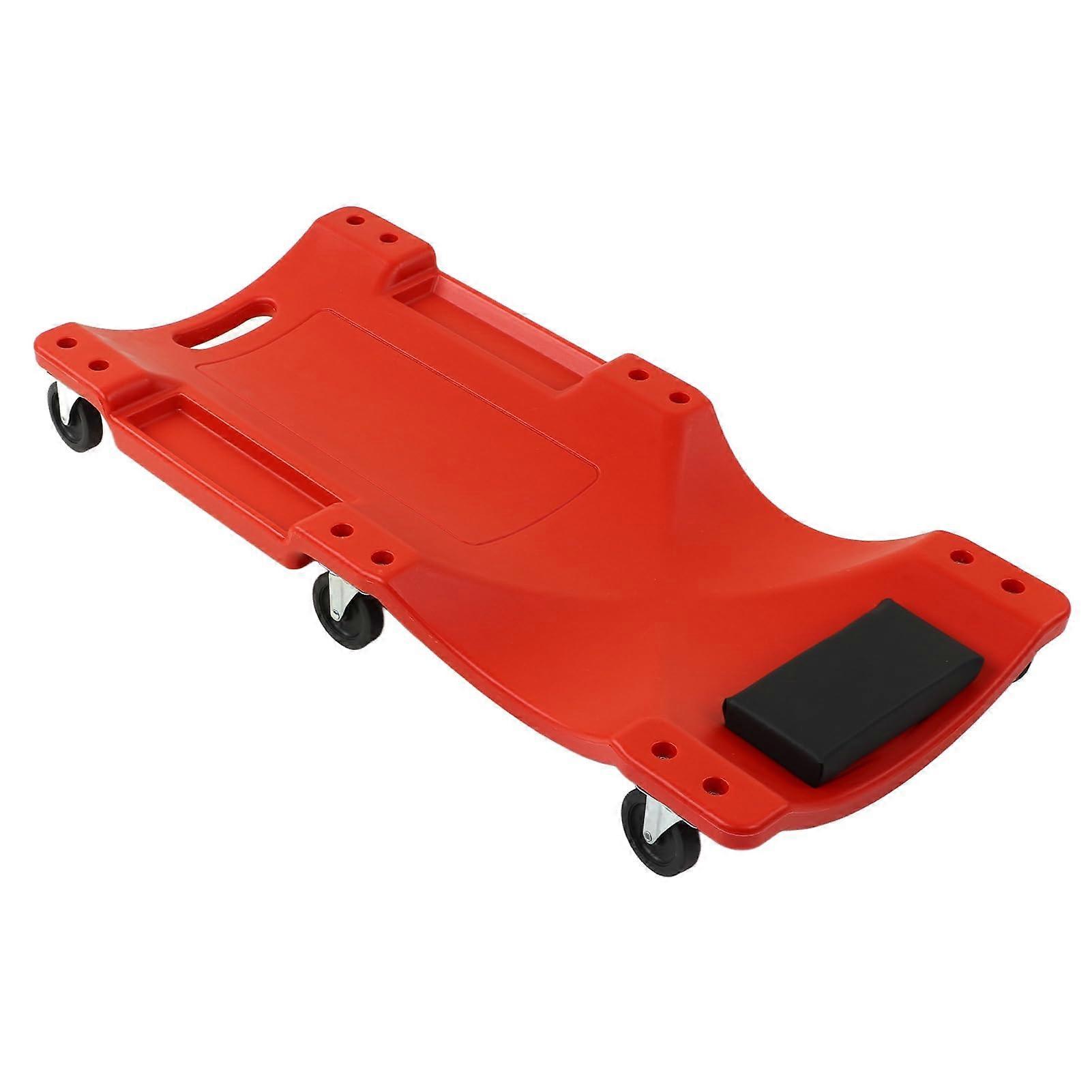 36inch car creeper, auto deck, 200 kg load capacity, universal tools for the undercarriage with padded headrest for cars.