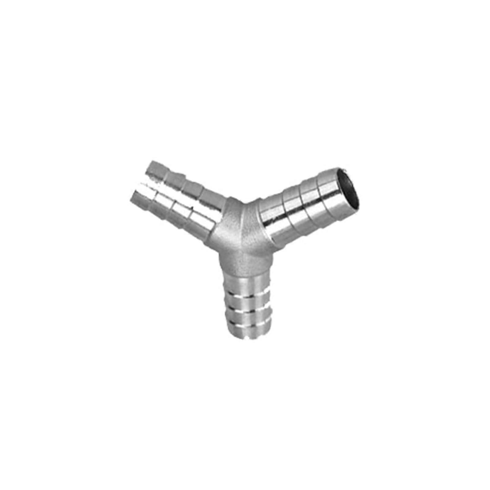 4mm 6mm 10mm 12mm 14mm 16mm 19mm Hose Nozzle Tee YL Type 304 Stainless Steel 3/4 Way Angle Pipe Fitting Connector 12mm Y-Type