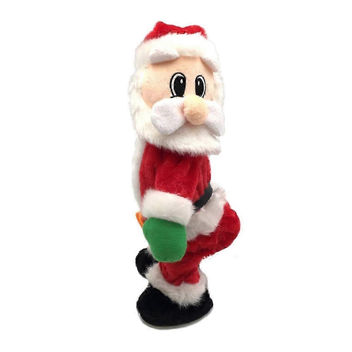 Dancing Santa Toy with Hip Shake Motion Fun Christmas Figure