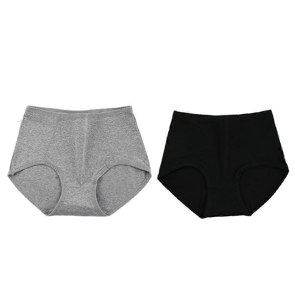 Breathable High Waist Woman Briefs Underwear For Women Assorted Color Comfortable 2Set