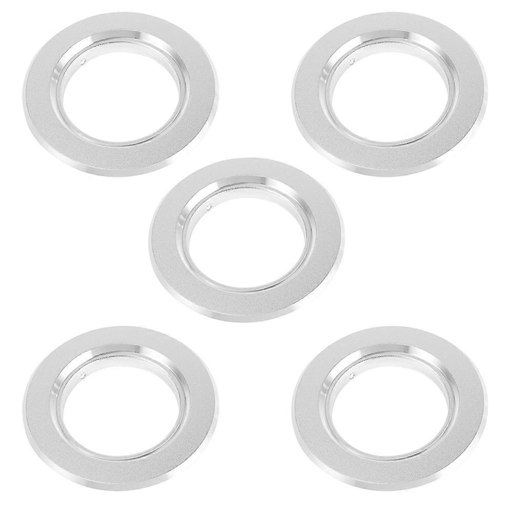 Birds Nest Accessory Silver Protective Function Anti-bite Ring 5Pcs For Bird Care And Pet Parrot Use