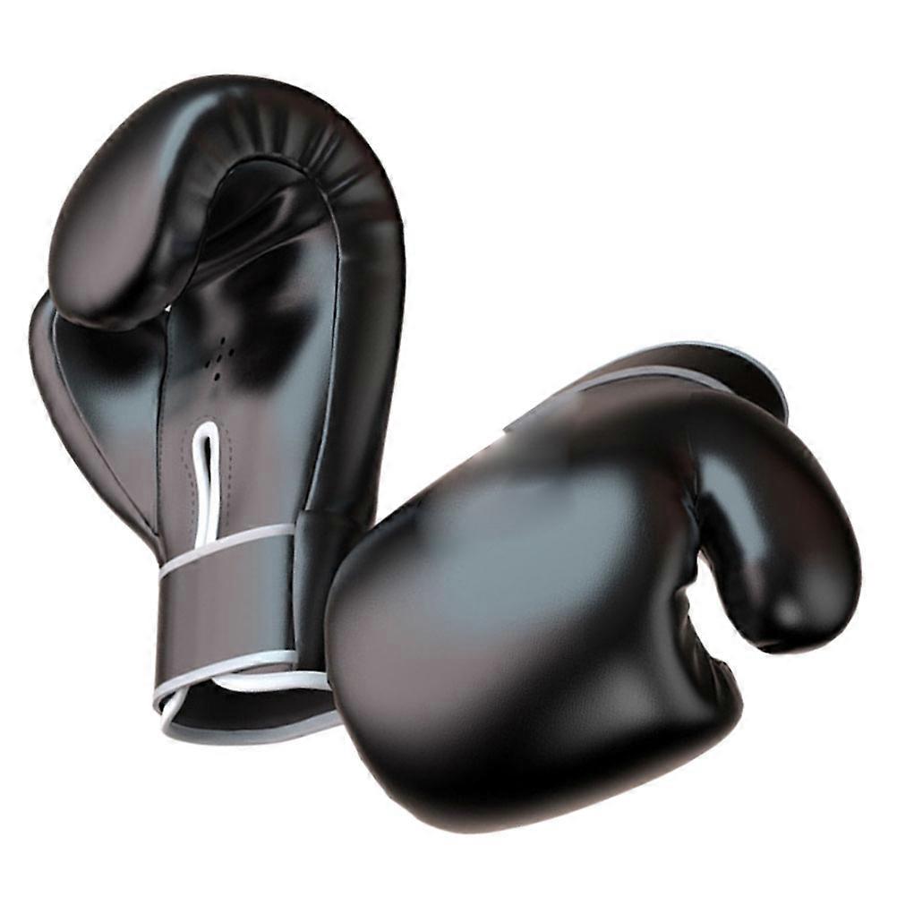 Adult PU Boxing Gloves for Thai, Kickboxing & Sparring – Full Wrist Support, Breathable & Durable Design for Training and Fitness