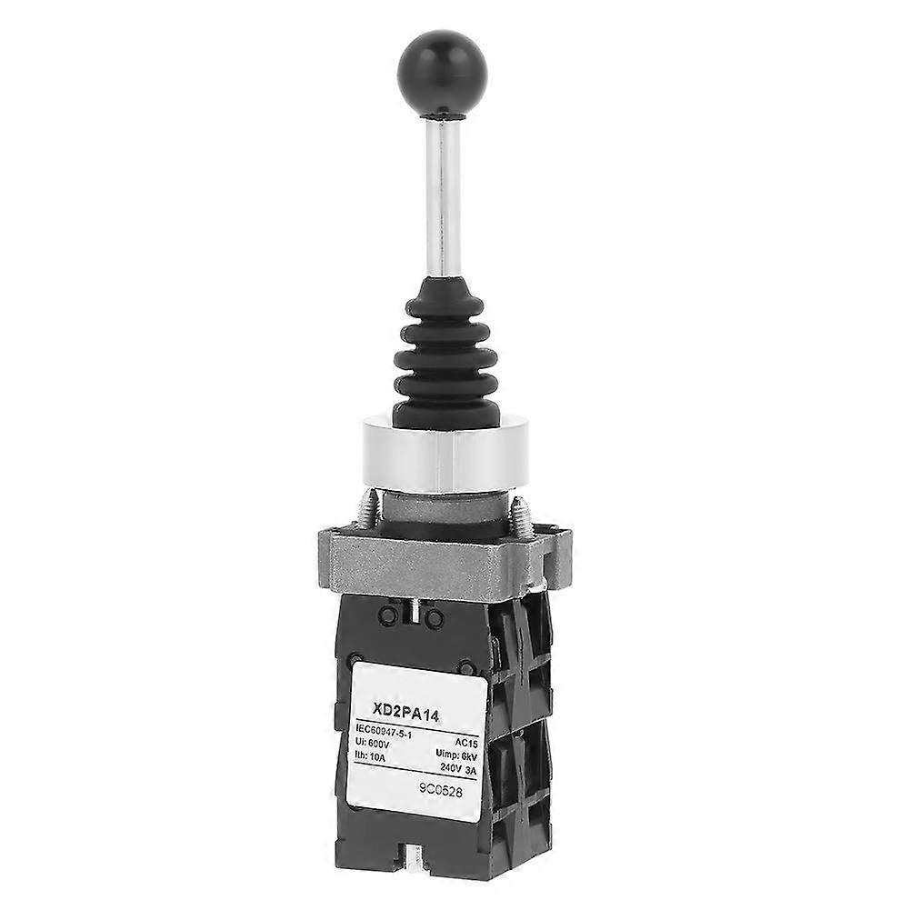 Joystick Switch 4 Position Locked XD2PA14, 4NO Type Durable Joystick Controller for Electrical Circuits