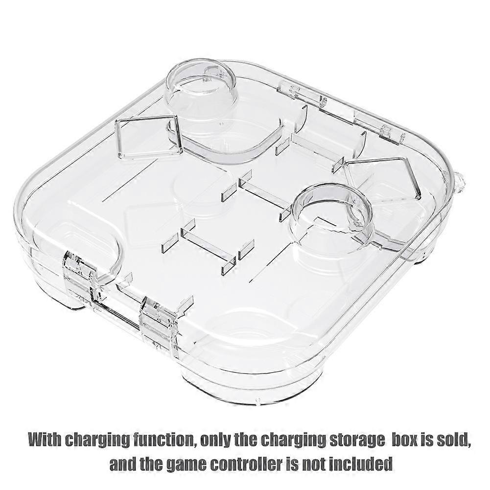 for Switch2joycon Charging Storage Quartz Case