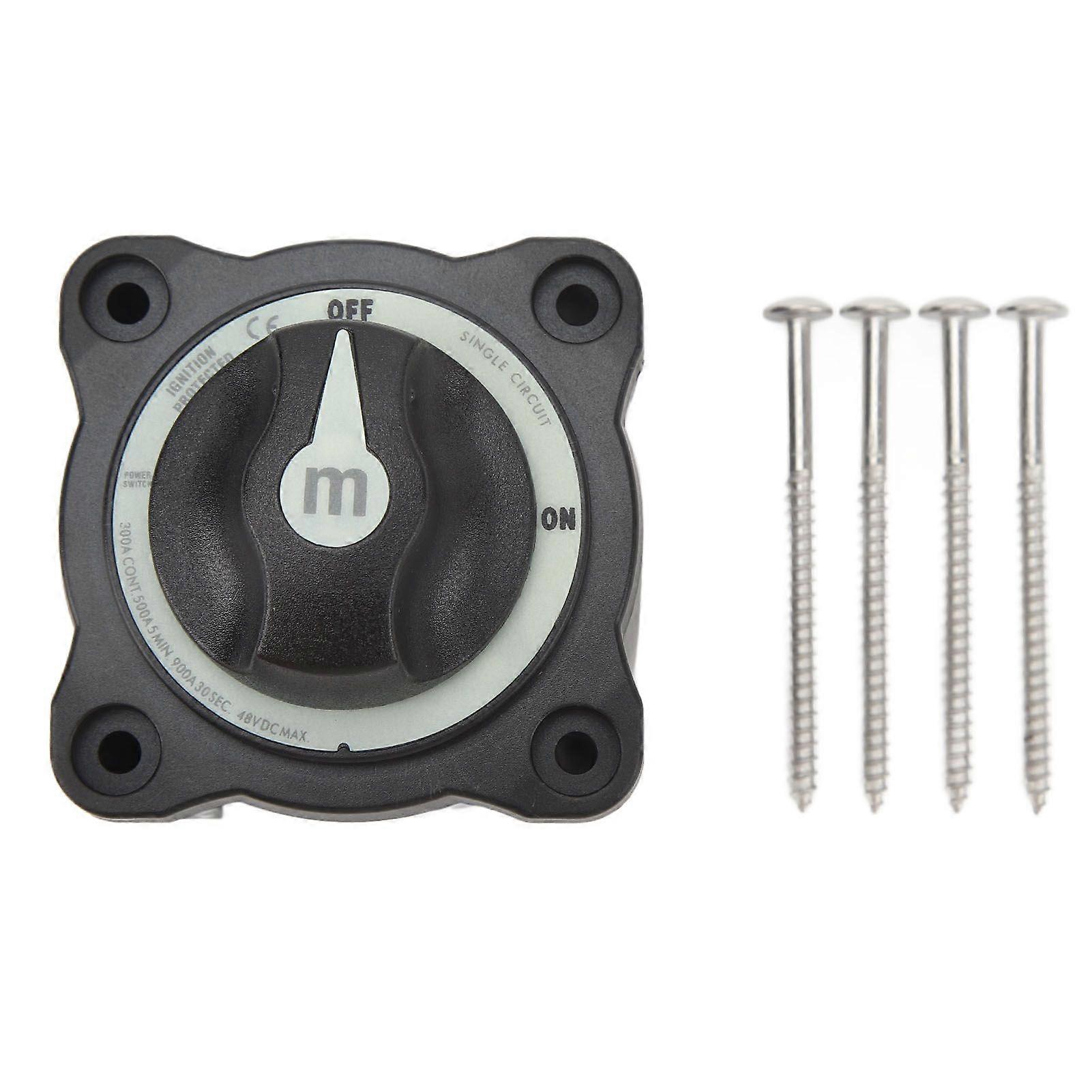 boat RV marine battery switch 300A single circuit on off