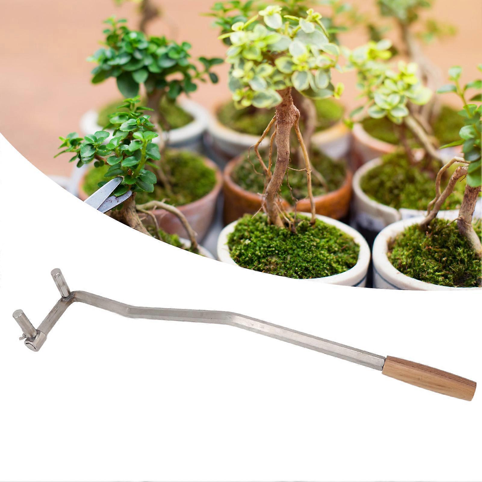 Bonsai Branch Bending Tool Professional de alta precisão em aço inoxidável Bonsai Branch Bender para jardim pátio M18