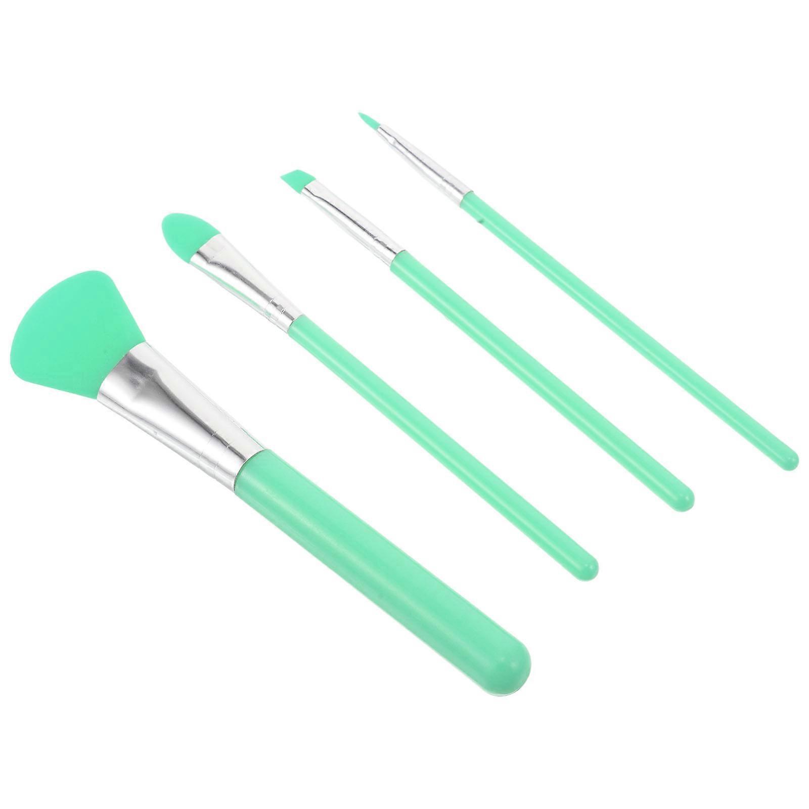 Multi Functional Silicone Makeup Brush Set for Travel – Gentle Facial & Eyeshadow Application, Easy Clean Design, Stylish Beauty Tool Kit