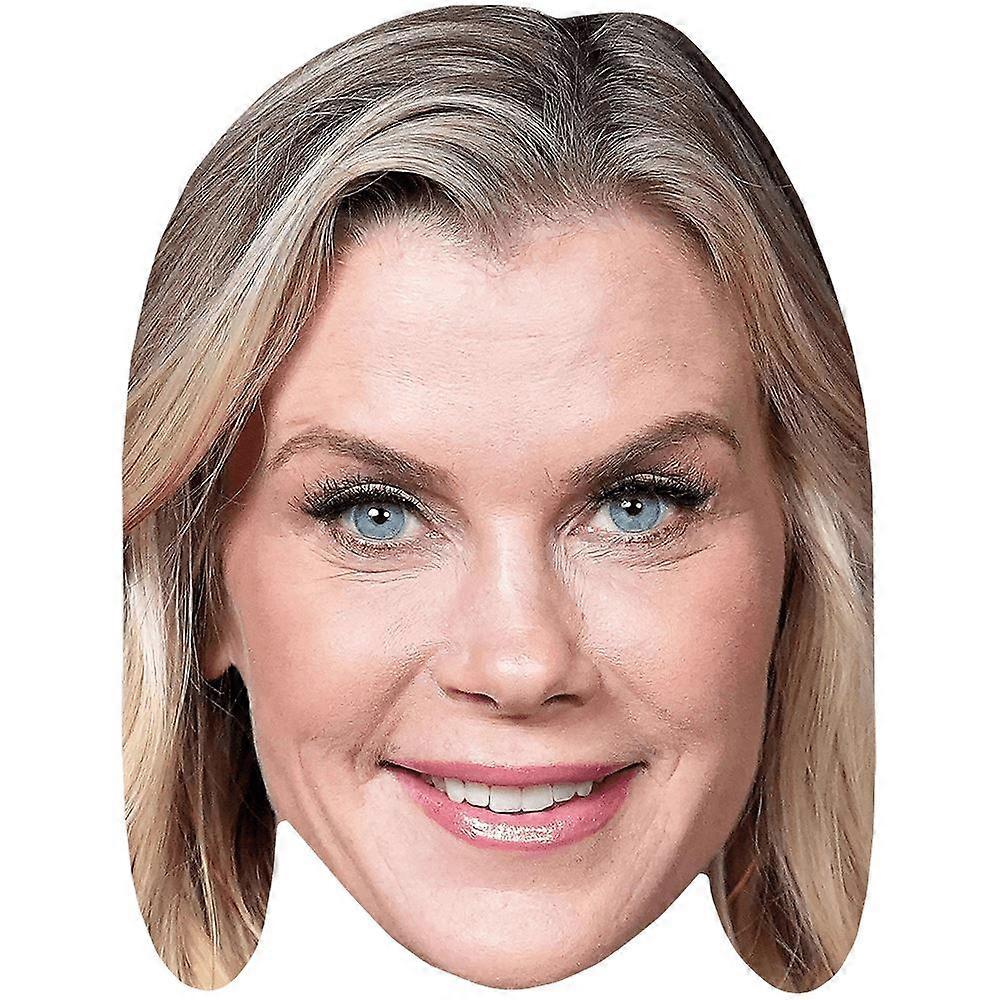 Alison Sweeney (Blonde) Celebrity Mask, Flat Card Face