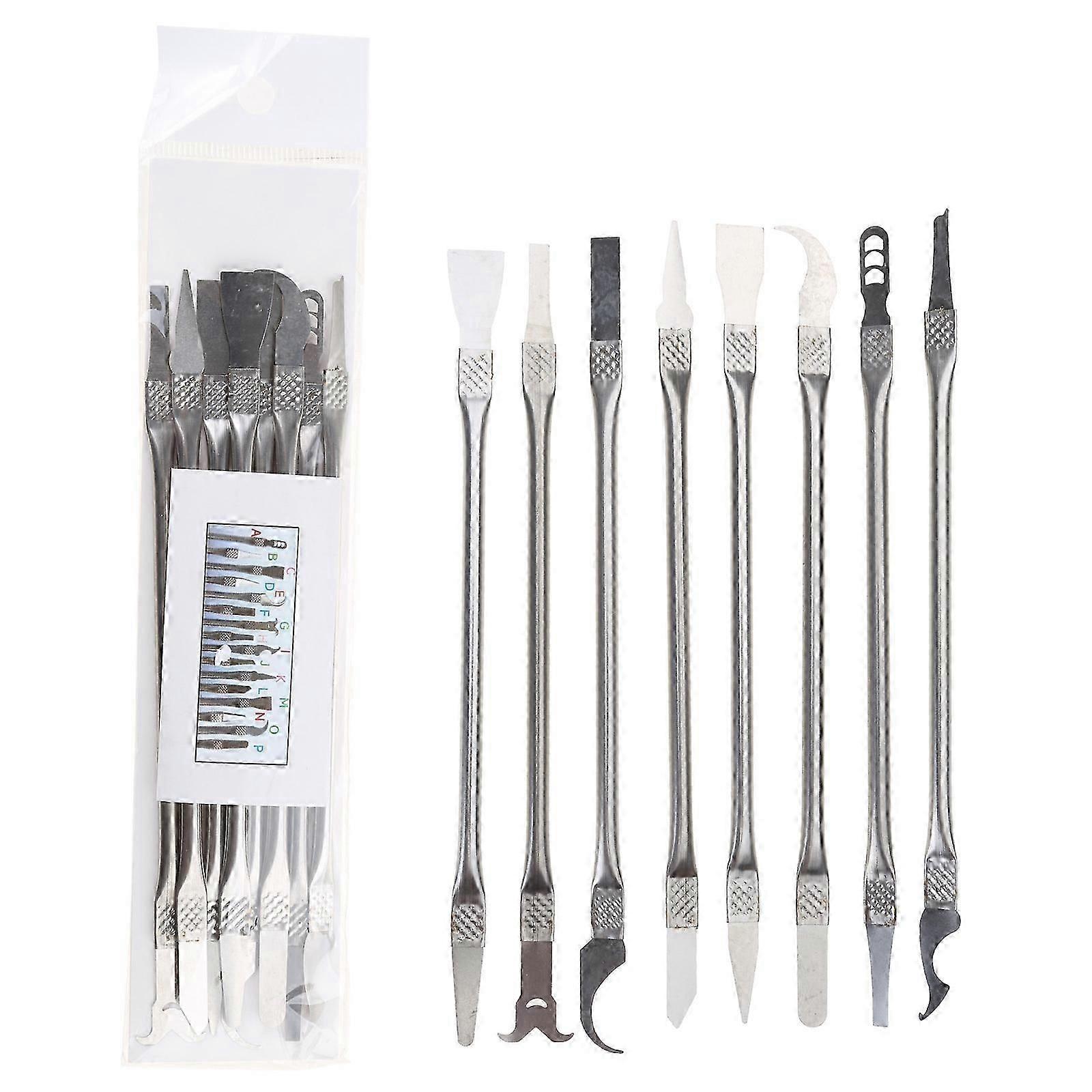 8Pcs Professional Mobile Phone Prying Opening Tool for Disassemble the Electronic Parts of the Computer and Mobile Phone