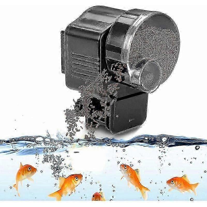 Compact Automatic Fish Food Dispenser Automatic Fish Feeder Feeding Tool Fish Feeder Aquarium Feeder