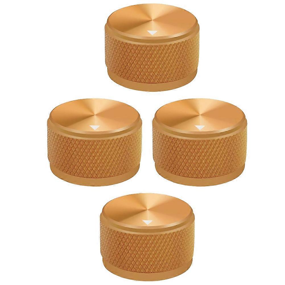 4pcs Slip On Guitar Control Knobs for Electric Guitar and Bass – Lightweight, Easy Installation, Rotary Volume Knobs for Stylish Upgrade