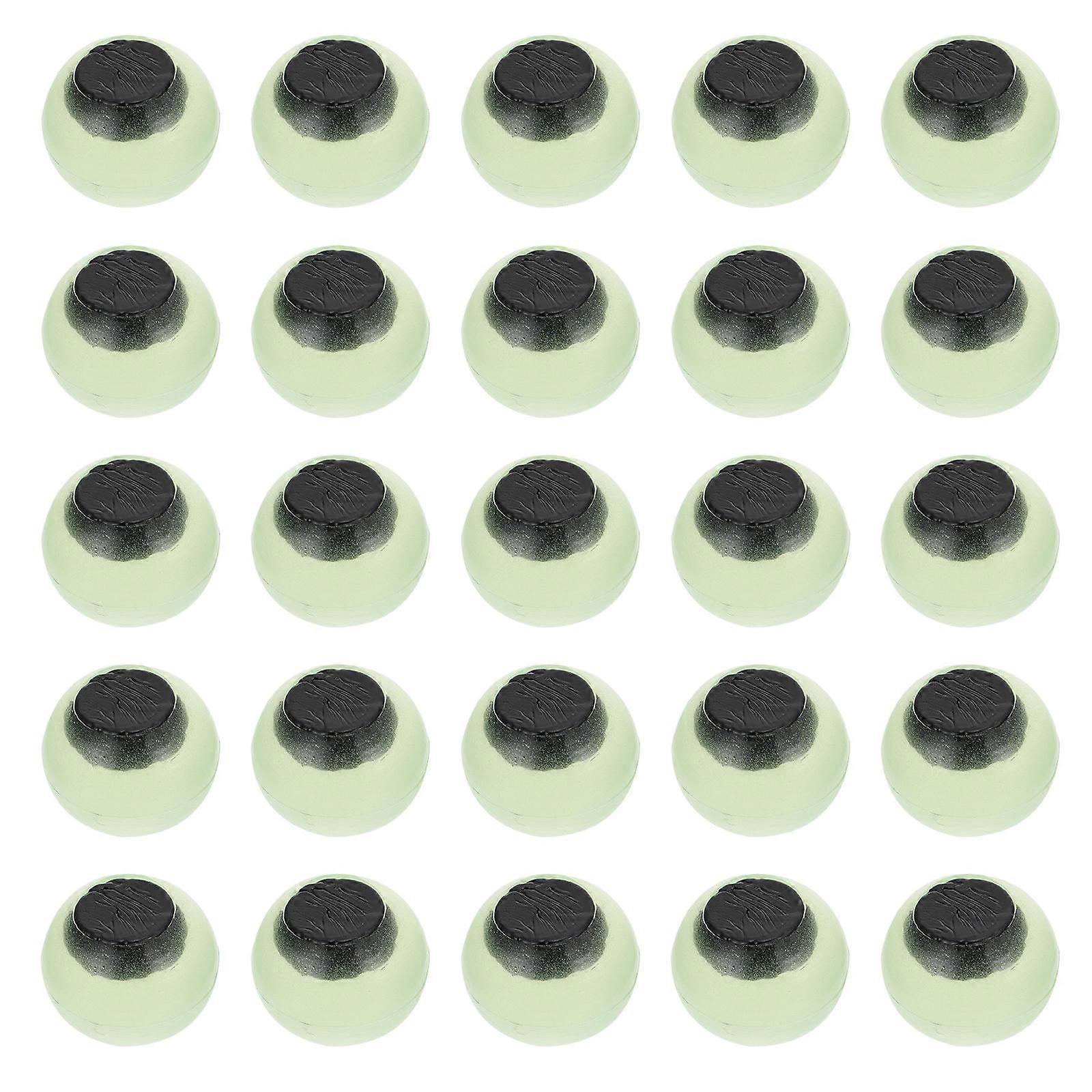 Simulation Eyeball Toys for Halloween 60Pcs Green Tpr Eyeball Props