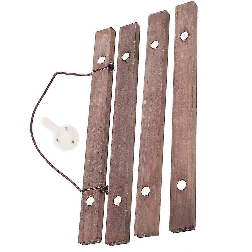 Wood Painting Poster Scroll Hanger Frame For Office Use Designed For Artworks Rectangular 1 Set