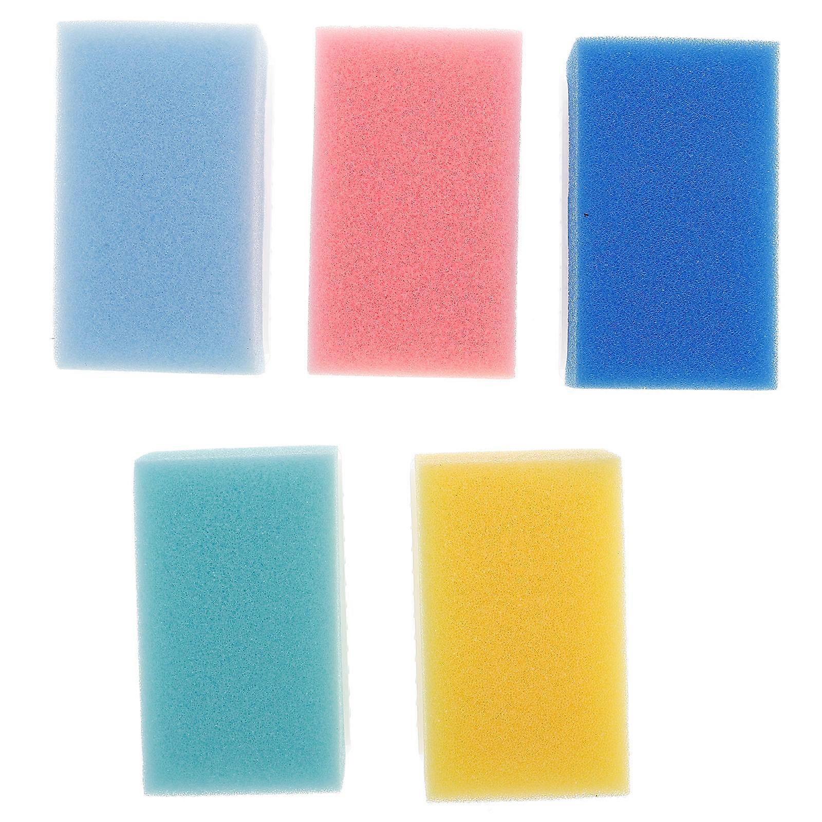 5pcs Sensory Bath Brush Set for Newborn Tactile Stimulation – Soft Body Scrubber Sponges for Educational Bath Time Fun