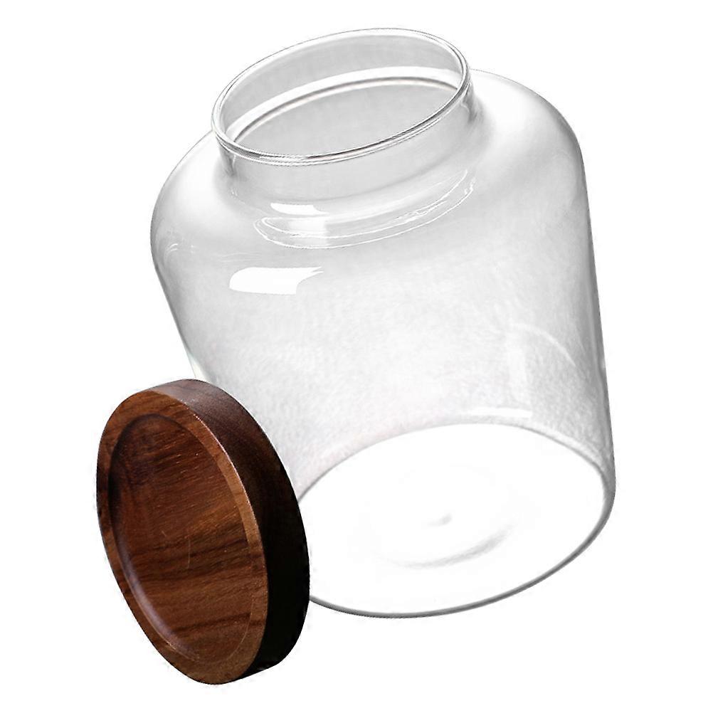 Cereal Storage Container For Household Tea Canister Sealing 6.3×4.3×3in Multipurpose With Dirt Protection 1Pcs