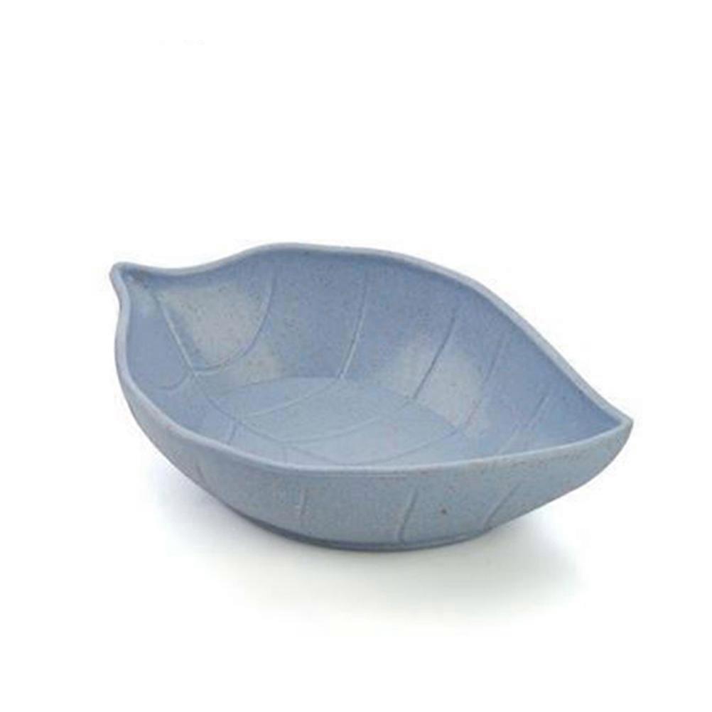 Leaves Shape Dipping Bowls 6Pcs Appetizer Plates Assorted Color For Special Occasions