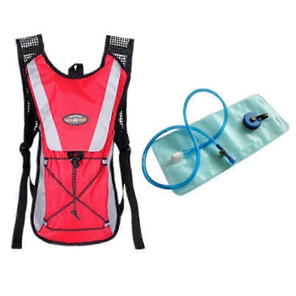 Cycling Backpack with 2L Hydration Pack, Mountain Bike Portable Hydration Backpack