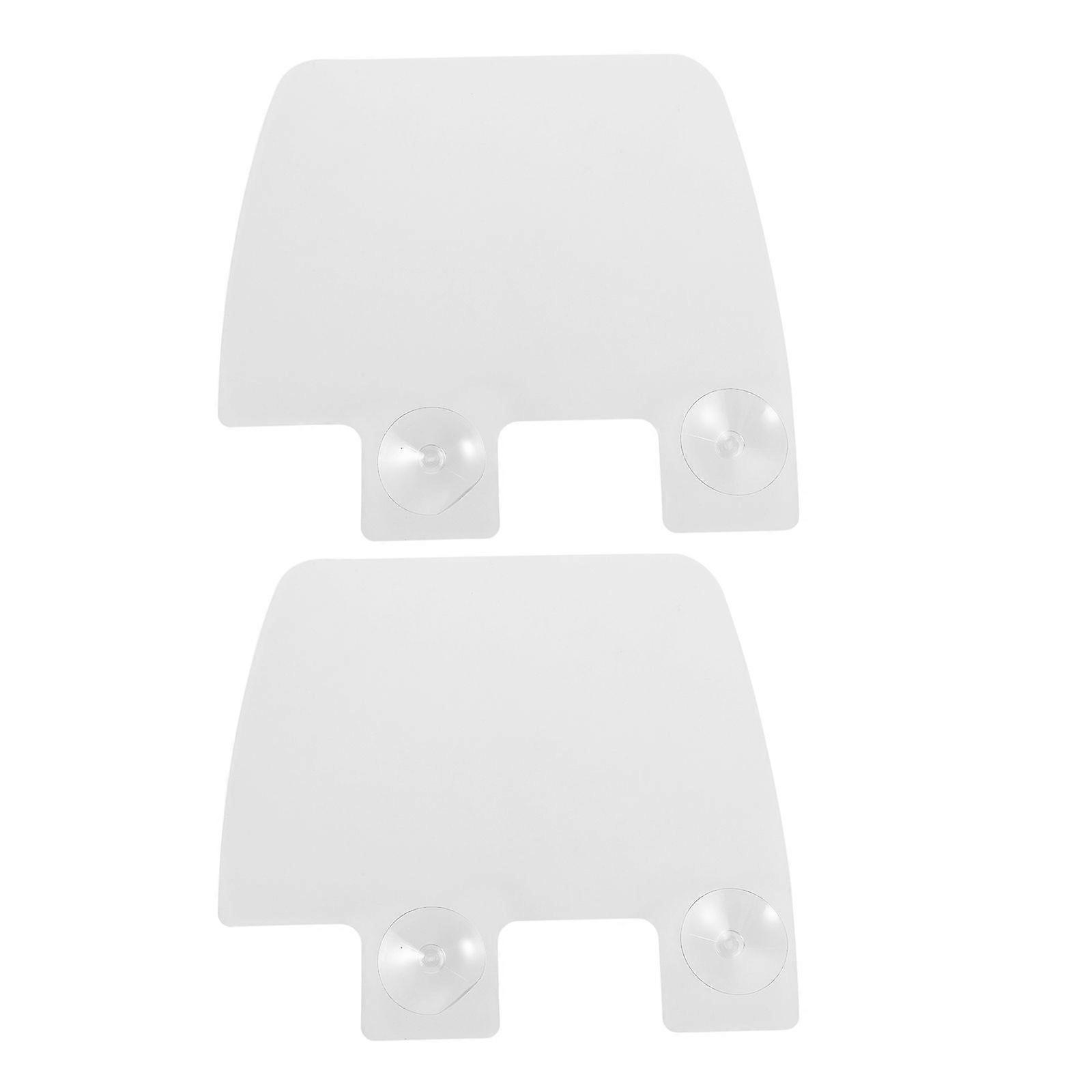 2pcs Kitchen Waterproof Splash Guard With Suction Cups Sink Splatter Screen Sink Splash Shield For Dishwashing And Vegetable Cleaning