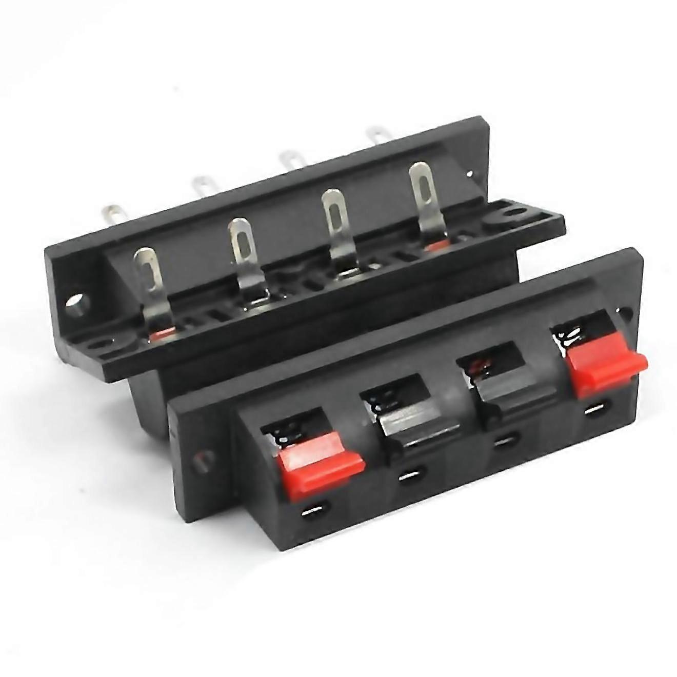 For single row 4 pin 4 position speaker terminal board connectors 5