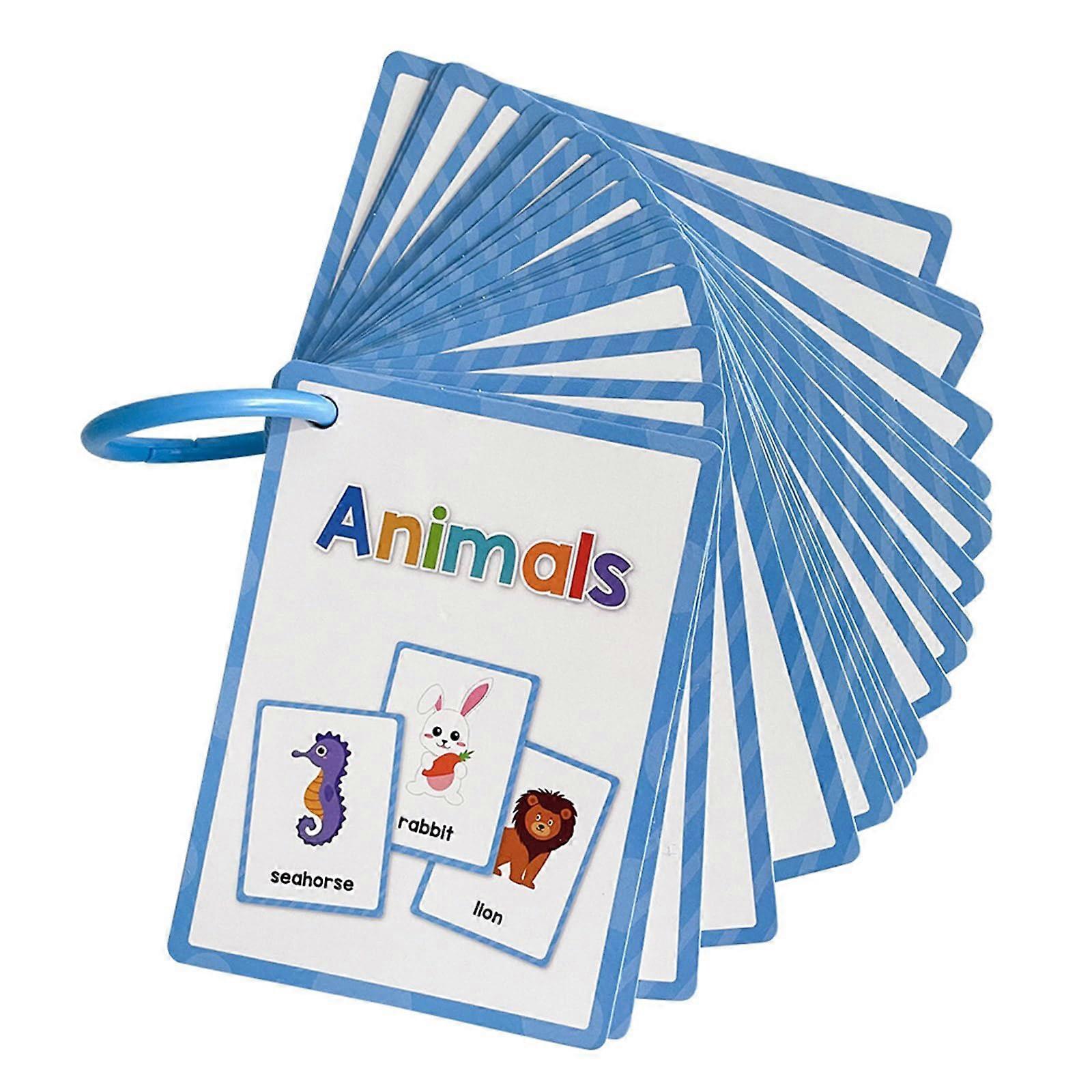 Vocabulary building flashcards for kids, early learning, word cards, classroom, teaching tool for toddlers, preschoolers, ages 3–8.