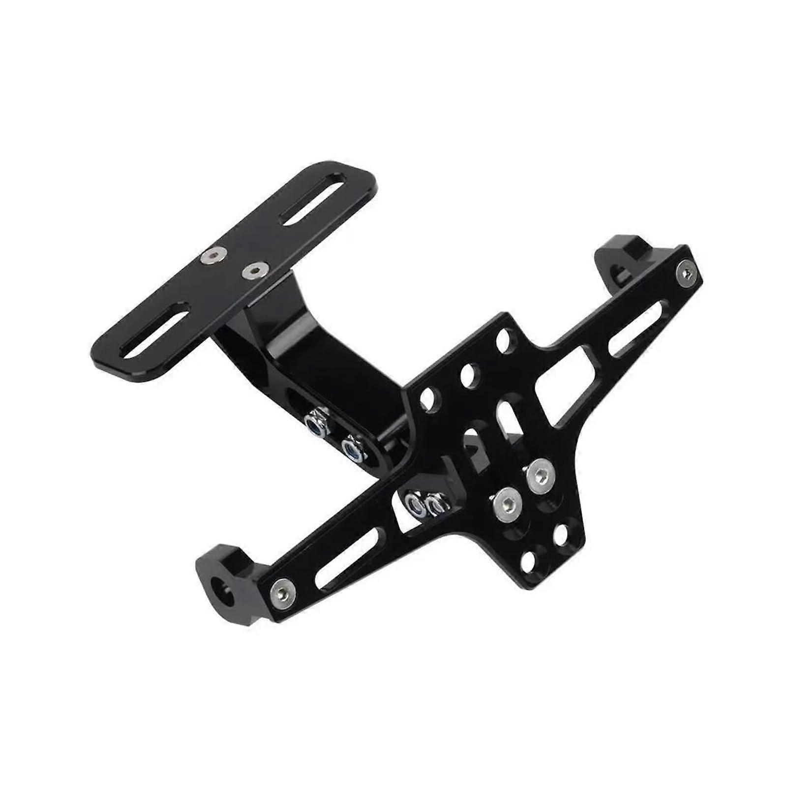 Motorcycle License Plate Holder Indicator Lights For MT07 MT09 MT10 R1 Rear For Kawasaki Z1000 Z800 Black