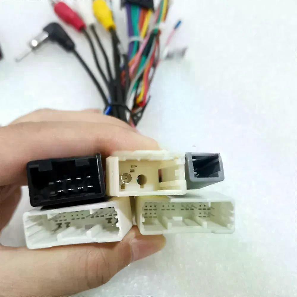 Android 16Pin Wiring Cable Adapter With Canbus Box RP5-TY-101 For Toyota Camry(2018+)/Avalon(2019+)/Sienna(18-20)/Corolla(2020+)