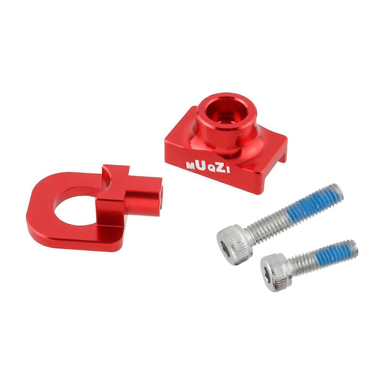 Premium Chain Tensioner for Single Speed BMX and Road Bikes, Red, 2.6cm x 1.8cm x 1.5cm, Durable and Lightweight Design