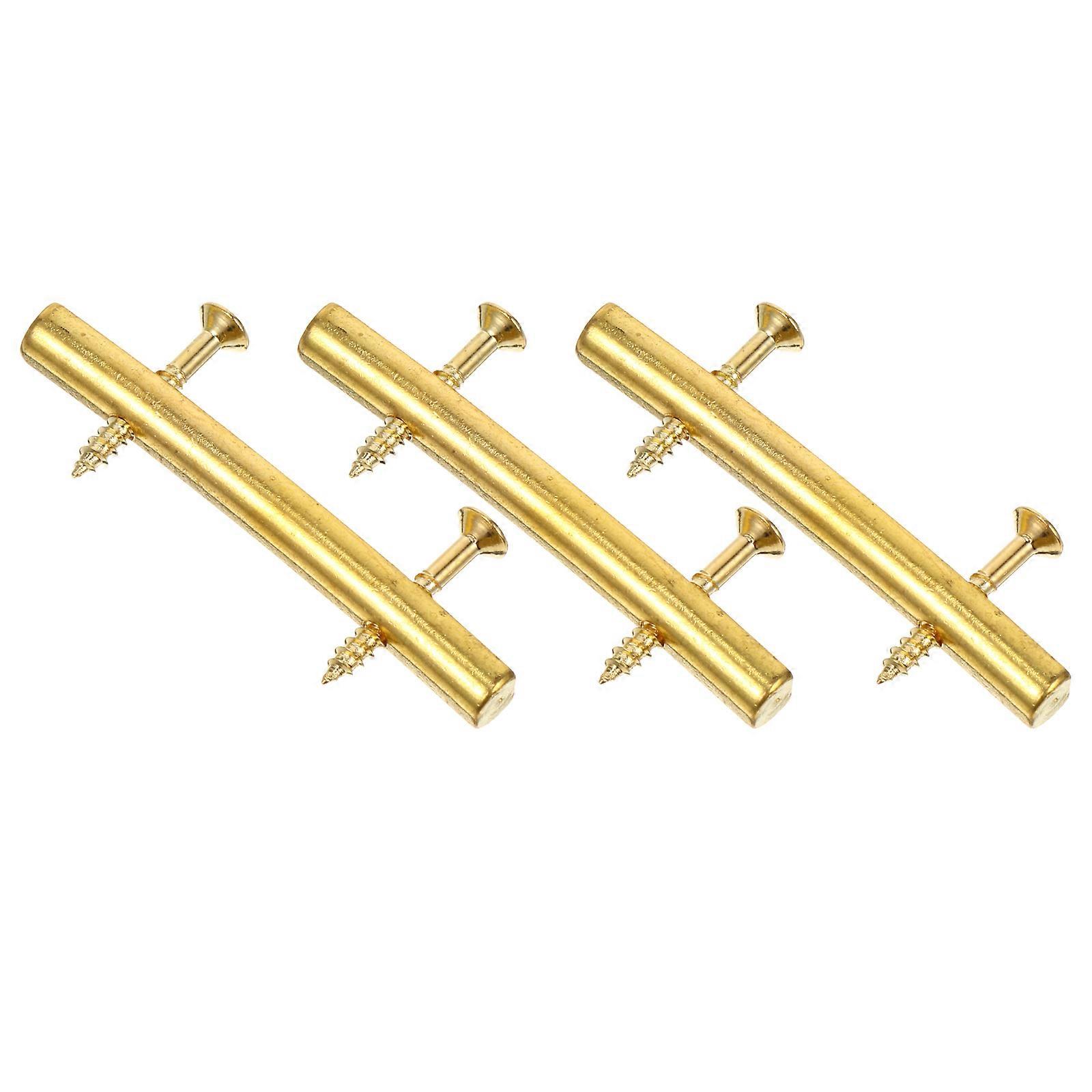 3 Sets Zinc Alloy Guitar String Retaining Rods Durable Pressure Chord Stick for Electric Guitar String Fixing, Musical Instrument Accessory